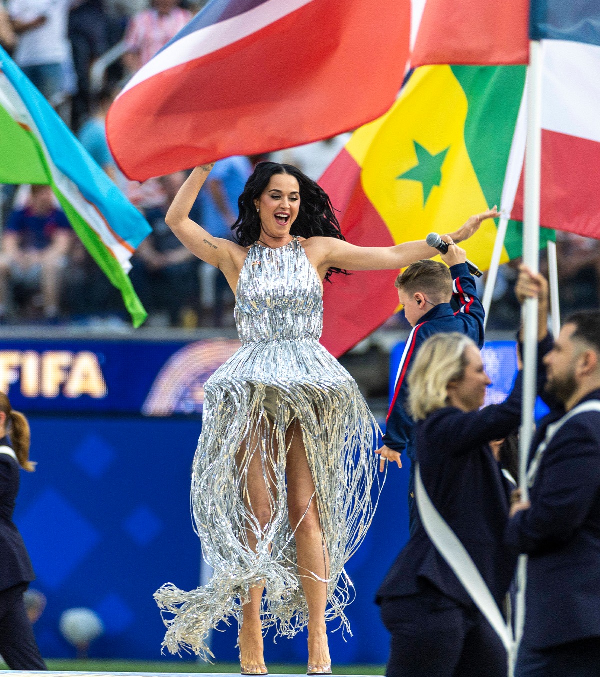 „Ce dezastru!” FOTO. Încă o apariție controversată la Mondial, la ceremonia de deschidere din SUA