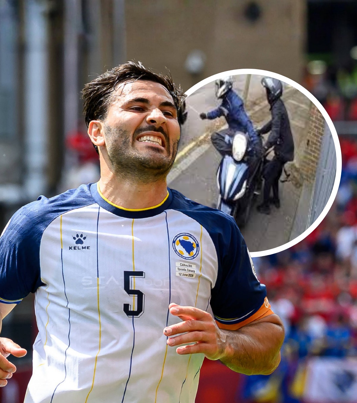 Eroul Kolasinac VIDEO: După evoluția de la Mondial, au revenit în prim-plan imaginile  șocante cu el din 2019: „Unul dintre cele mai mari acte de curaj”