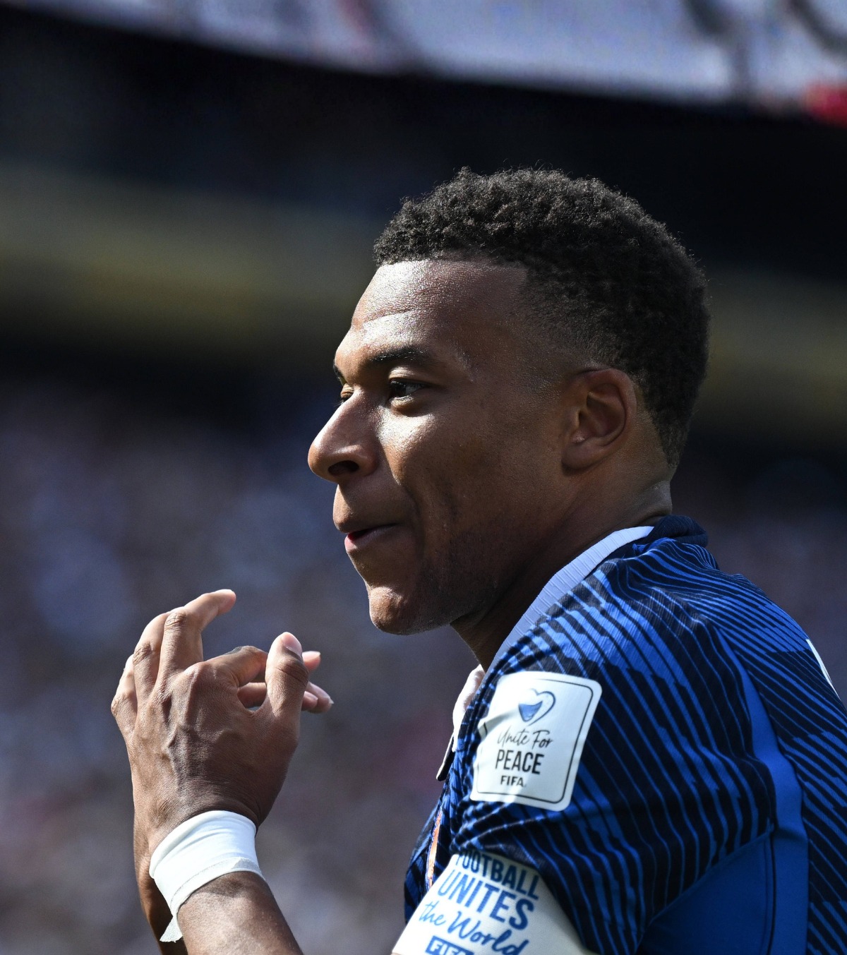 S-a ținut de promisiune FOTO. Motivul neașteptat pentru care Mbappe a „cântat la flaut” după ce a înscris cu Senegal