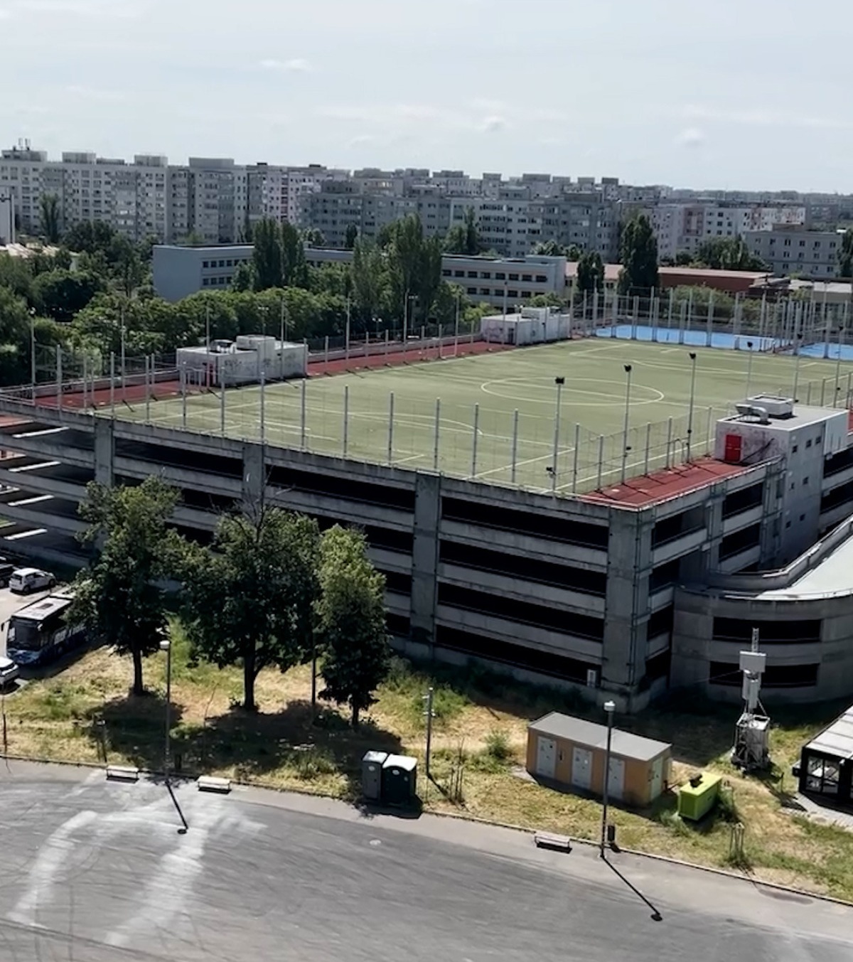 Parcare redeschisă după 14 ani Structura abandonată de la Arena Națională va putea fi utilizată la capacitate normală! Câte locuri are