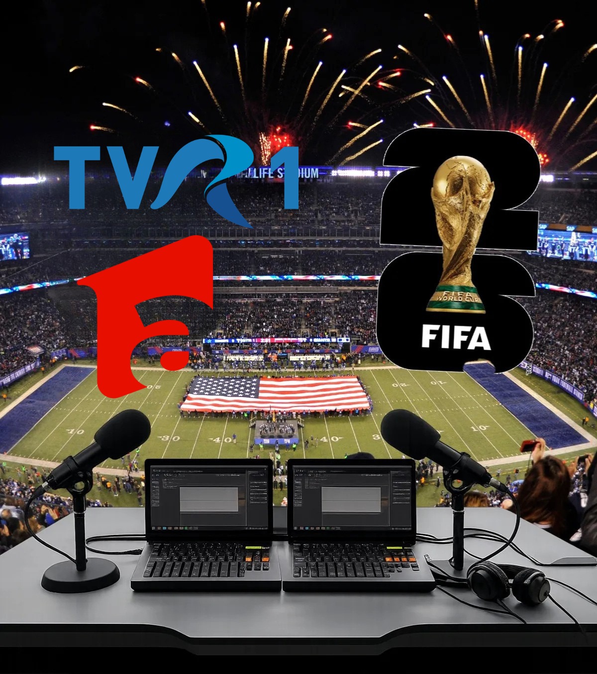 Antena 1 spulberă TVR! Comparația audiențelor TV: Mondialul 2026 vs 2022. Șapte meciuri de acum au trecut de 1.000.000 de telespectatori