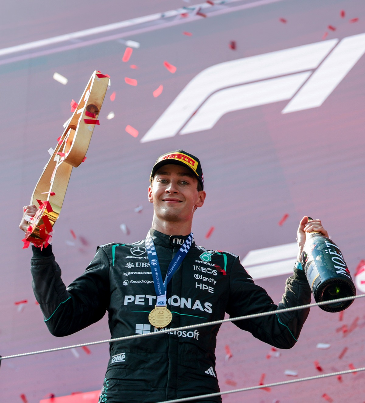 La finalul lunii iunie, George Russell s-a impus în Marele Premiu al Austriei (foto: IMAGO)