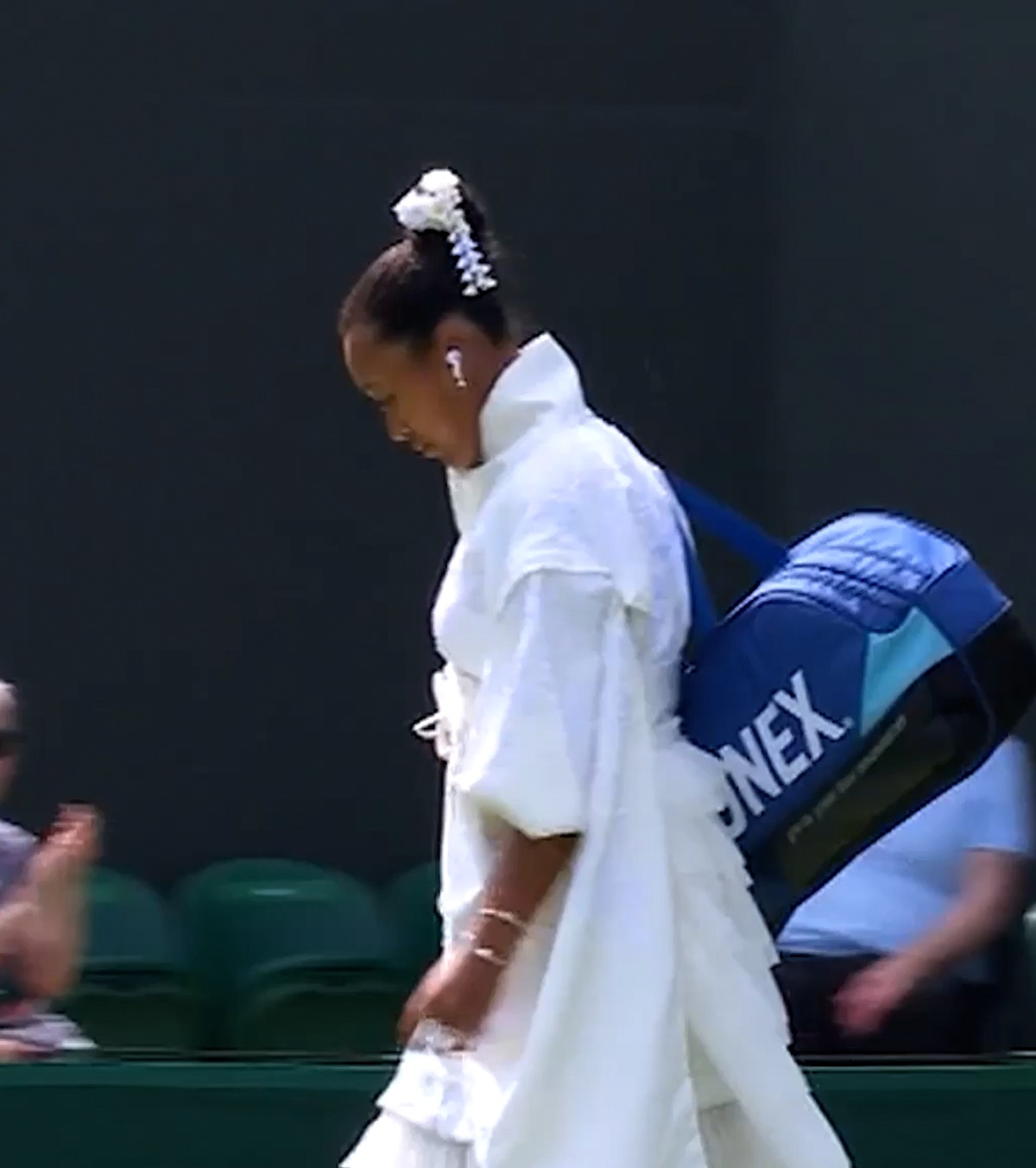 Osaka, din nou în centrul atenției FOTO. Apariție spectaculoasă la Wimbledon: „Nu trebuie să vezi culoarea ca să îți dai seama ce este”