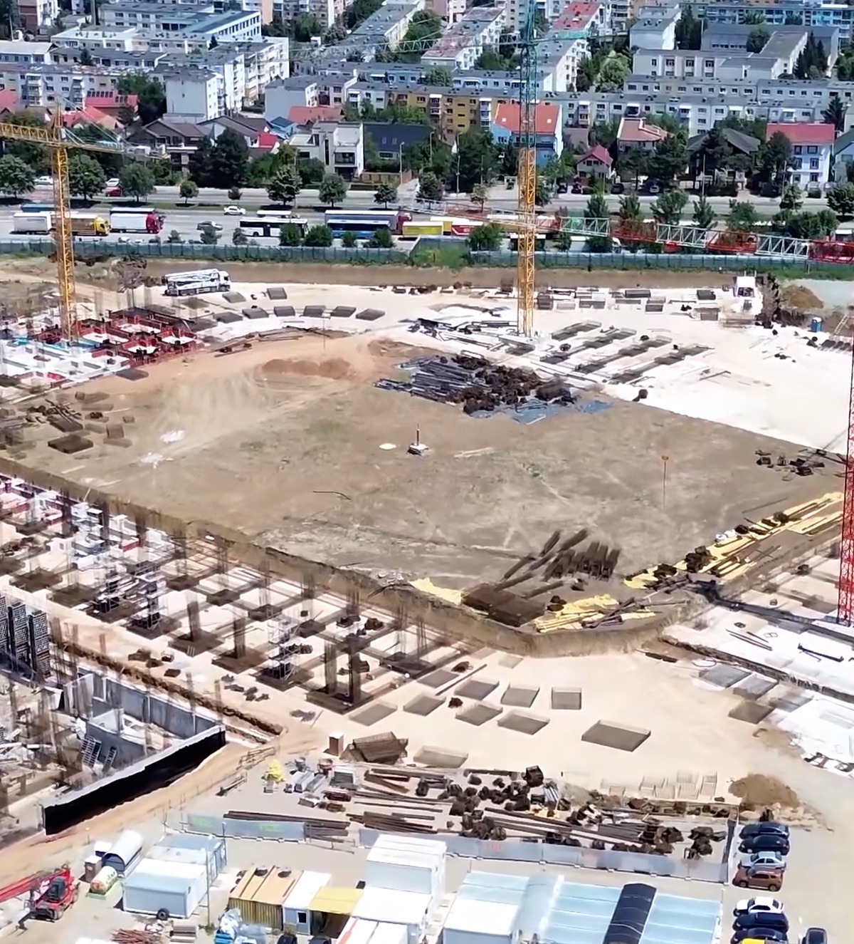 Cum arată  stadionul din Pitești Imagini noi de pe șantier » Ce lucrări se fac acum la arena din Trivale