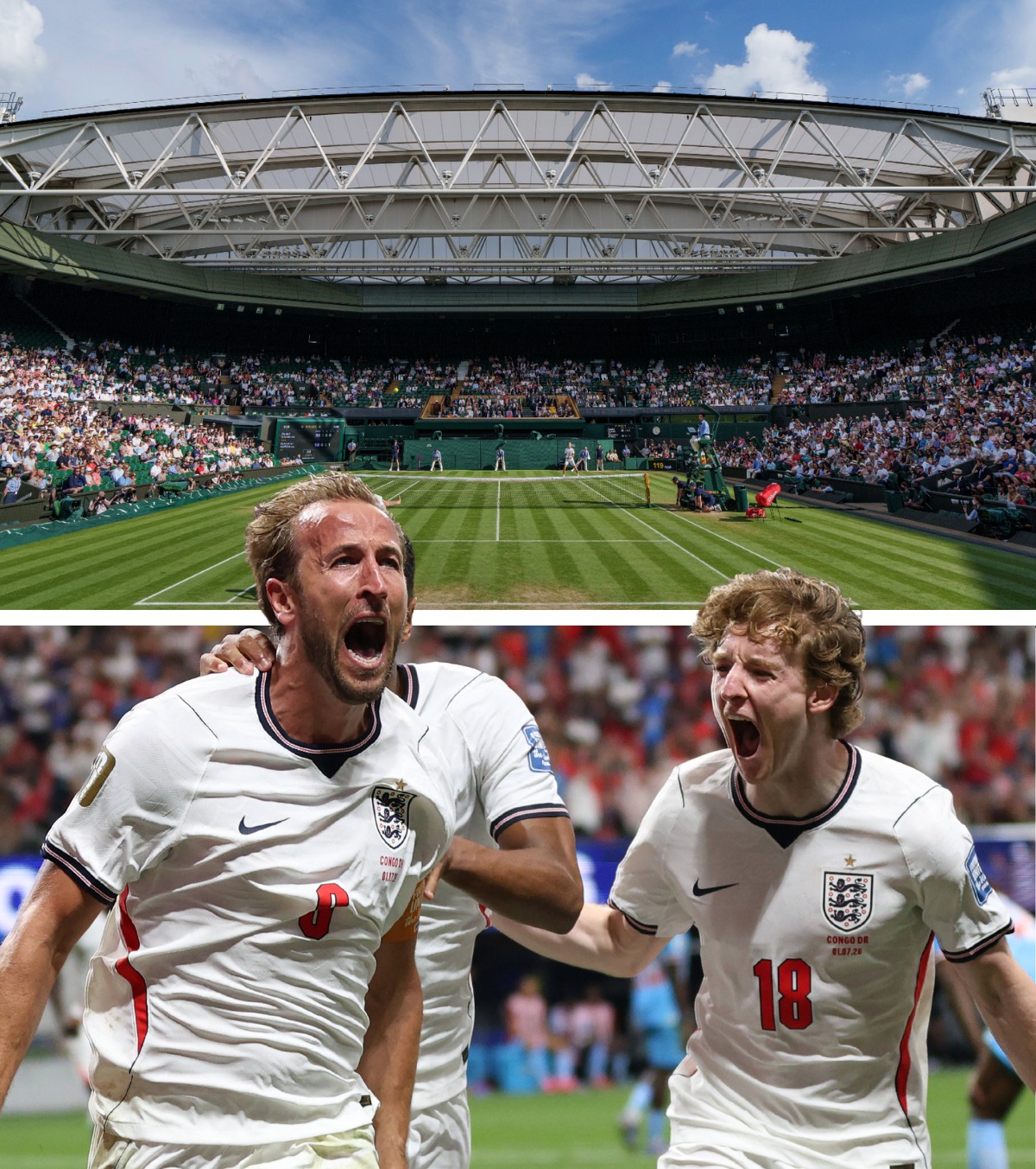 Când fotbalul bate tenisul Cum a ajuns Cupa Mondială  să fure show-ul chiar și la Wimbledon. Ce s-a întâmplat când a început RD Congo - Anglia