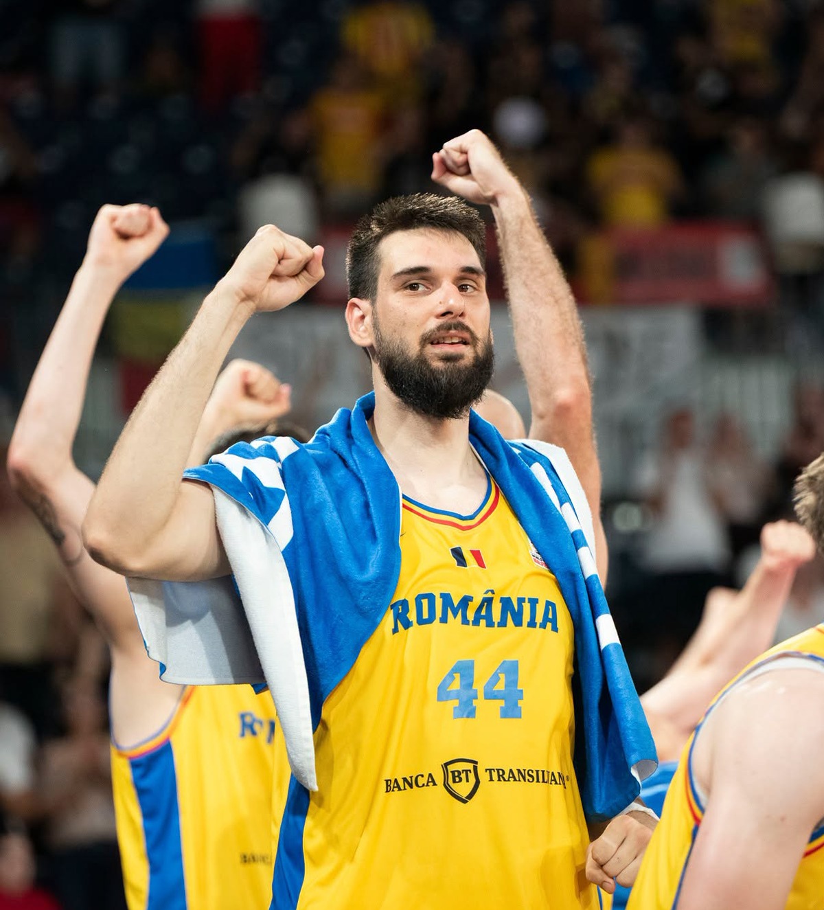 România, victorie imensă FOTO. „Tricolorii” au învins Grecia în preliminariile Mondialului de baschet