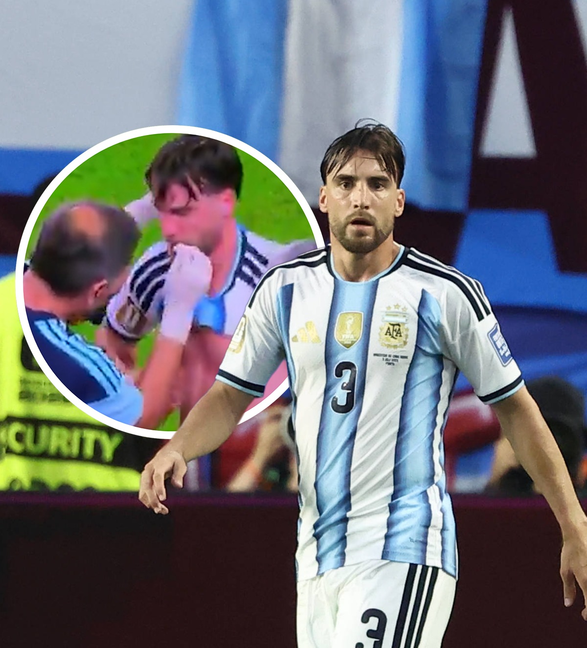 A încălcat regulamentul? FOTO: Decizia arbitrului care a creat indignare în ultimele minute din Argentina - Capul Verde 3-2. Ce impune IFAB