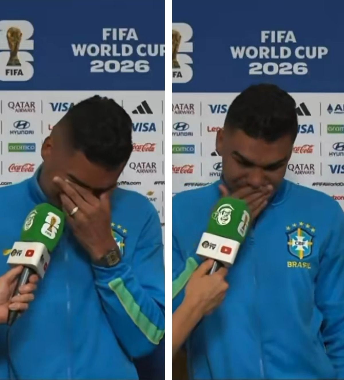 Casemiro a izbucnit în plâns  VIDEO. Mijlocașul nu și-a putut stăpâni emoțiile după eliminarea Braziliei de la CM: „Vom fi mereu generația care nu a câ