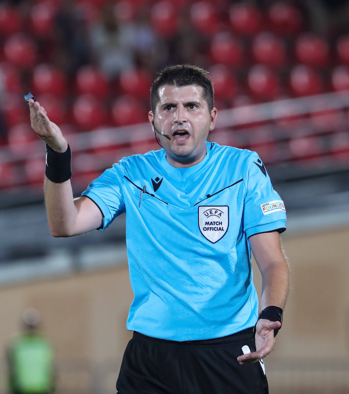 Excluși din Europa League! Patru arbitri români, out de la meciul la care fuseseră delegați