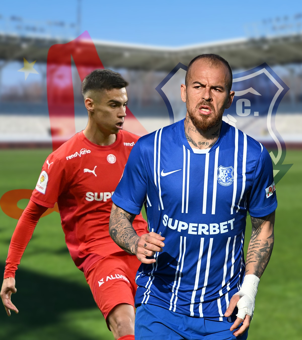 Dinamo - Farul LIVE de la 19:30. „Câinii” își prezintă lotul și noile tricouri. Echipele de start