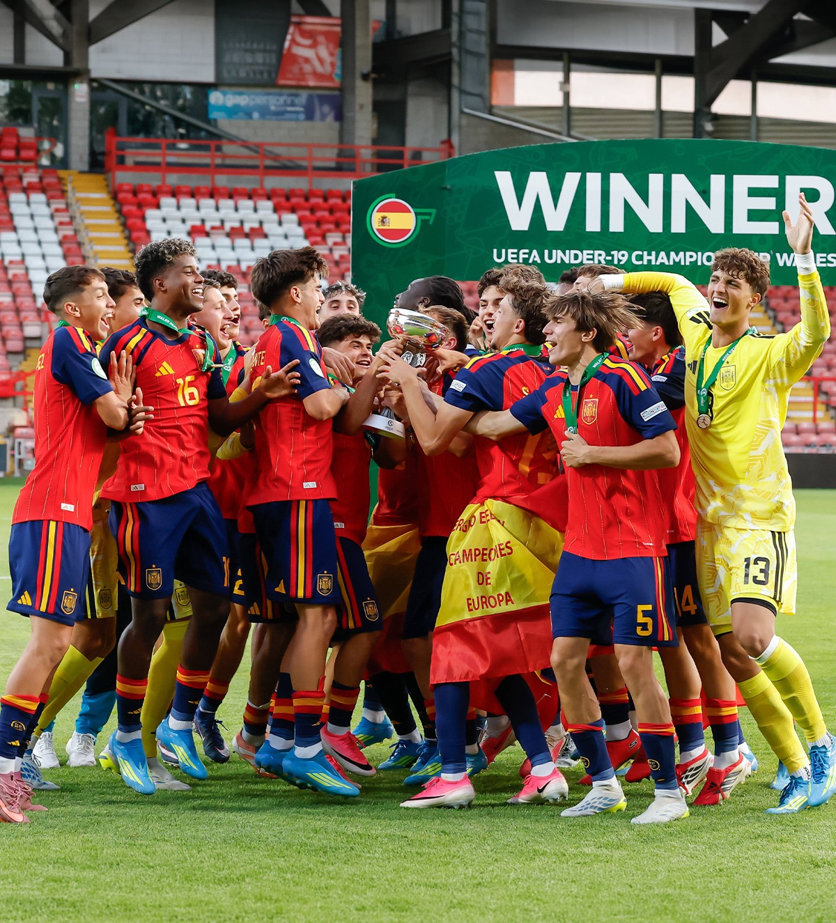 Spania, campioana Europei FOTO: Ibericii au câștigat Euro U19 fără să primească gol! Parcurs incredibil în competiție