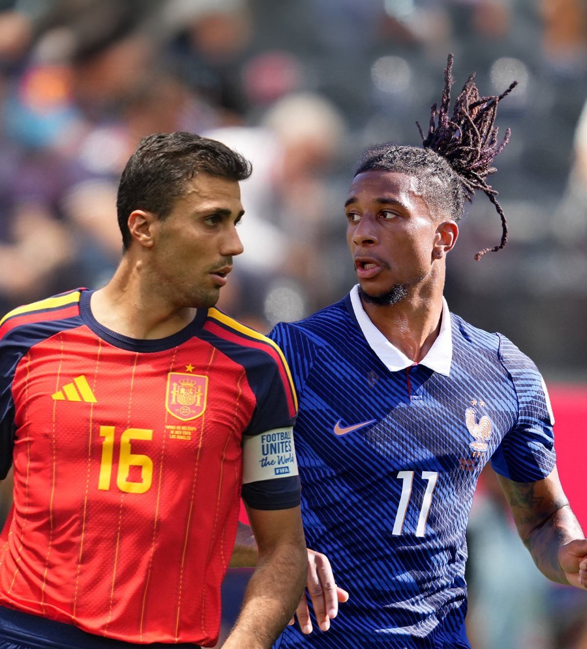 Olise vs. Rodri! ANALIZĂ. Partida dintre Franța și Spania pune față în față „dirijorii” Mondialului