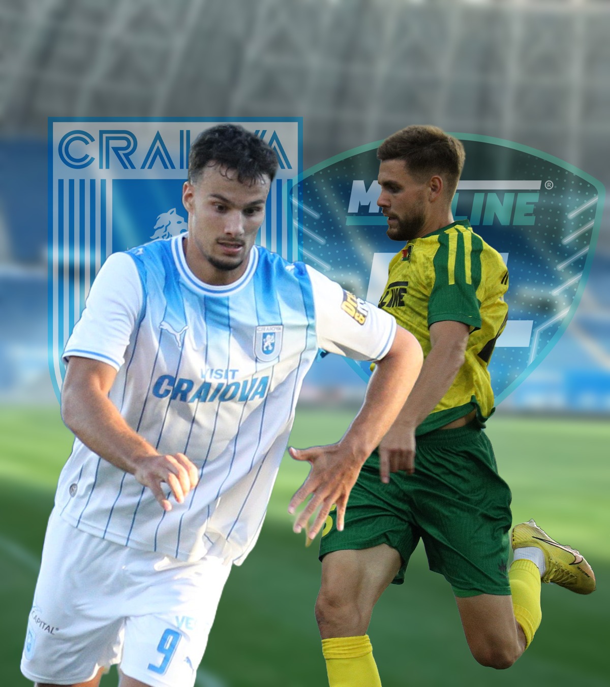 U Craiova - Vitebsk LIVE de la 20:30, în primul tur preliminar din Liga Campionilor » Oltenii, cu un pas în faza următoare