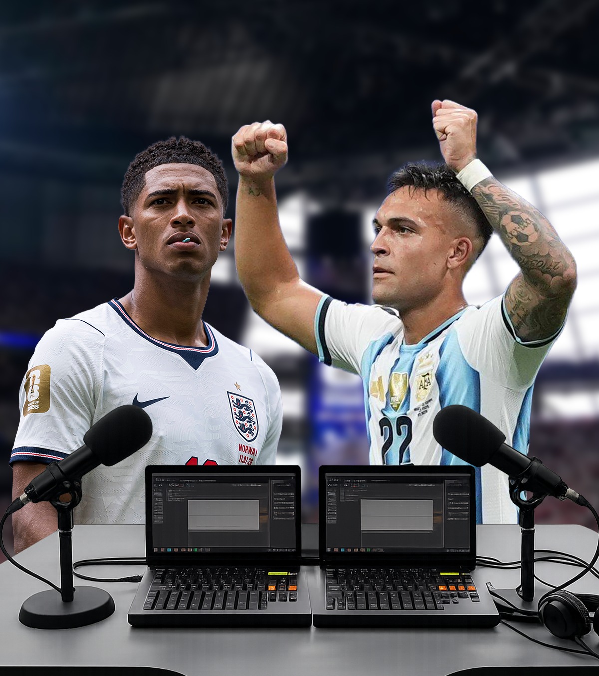Cine comentează Anglia - Argentina Gabi Tamaș și Ionuț Lupescu, invitați în studio pentru semifinala CM 2026