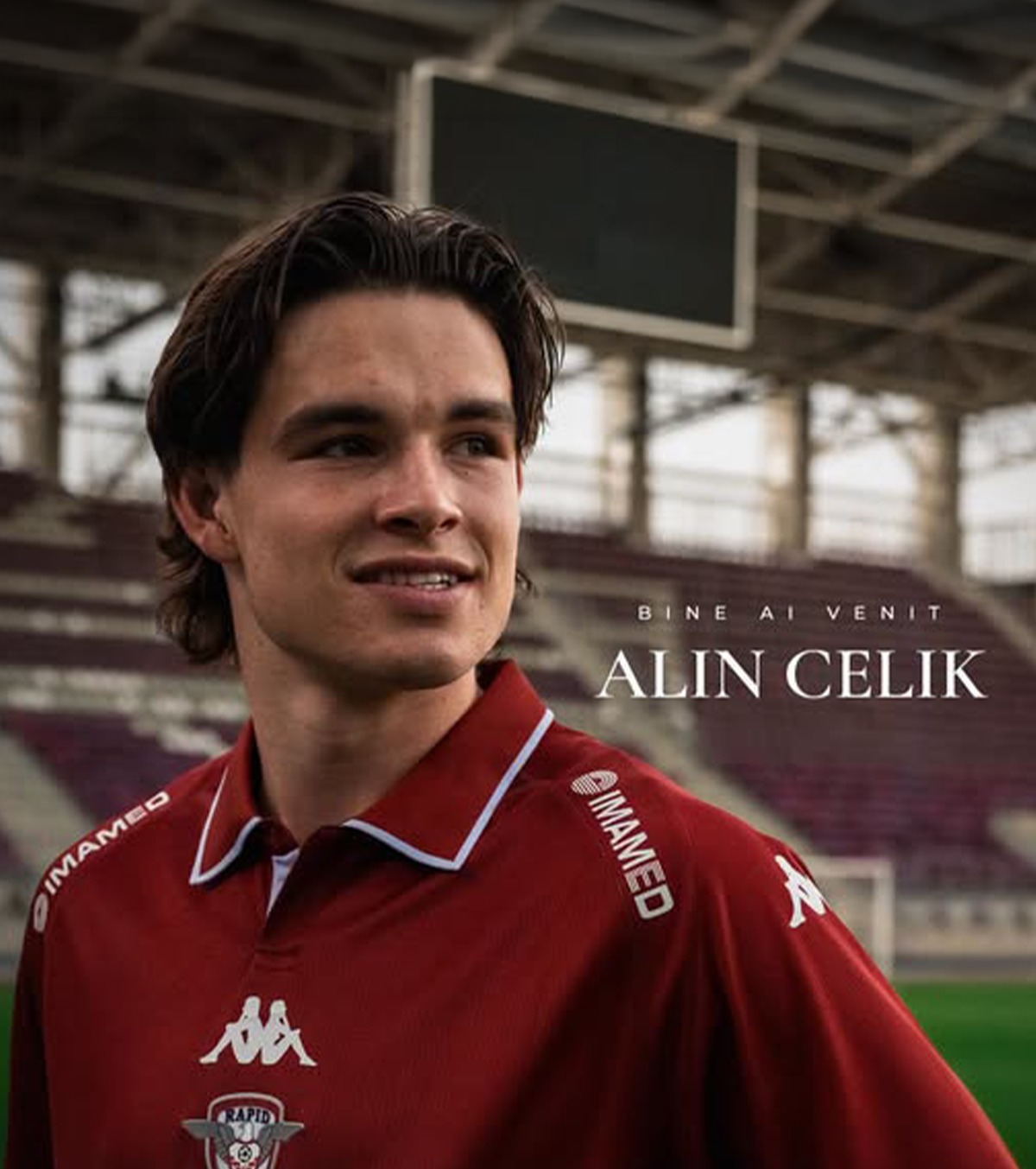 Rapid, transfer de la Genoa Giuleștenii l-au prezentat într-un nou echipament de joc: e singurul tricou cu sigla clasică