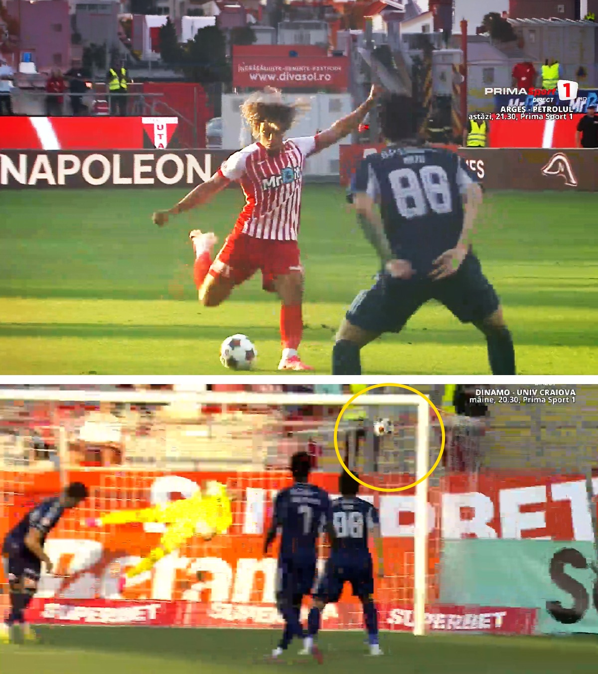 GOLAZO la Arad! FOTO: Jayson Papeau i-a adus un punct echipei sale cu execuție de senzație. Revenire pe final a celor de la UTA