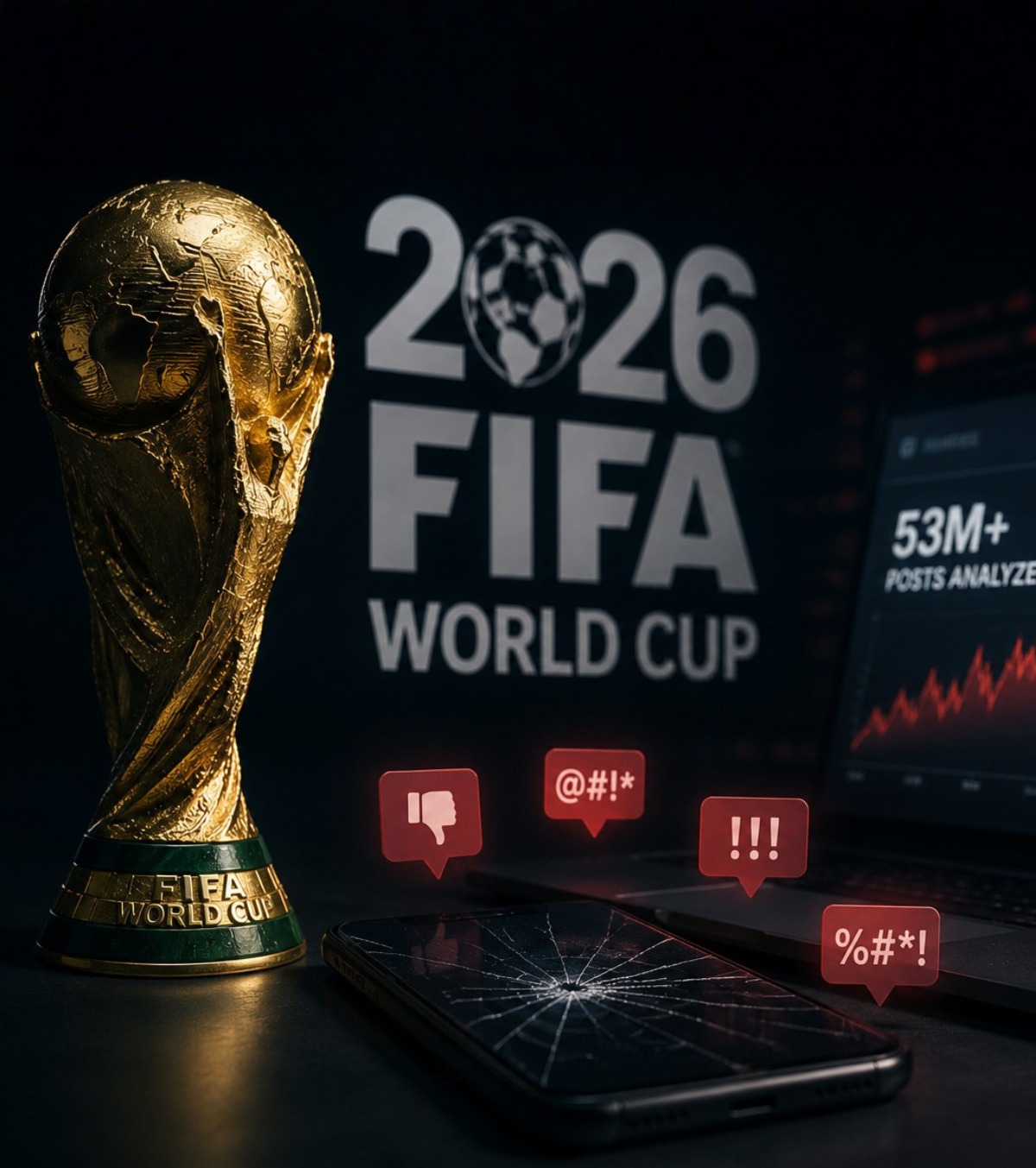 Bilanțul nevăzut al CM 2026  Peste 53 de milioane de postări au fost analizate de FIFA! Nivel fără precedent al abuzurilor în social media » Principalele ținte