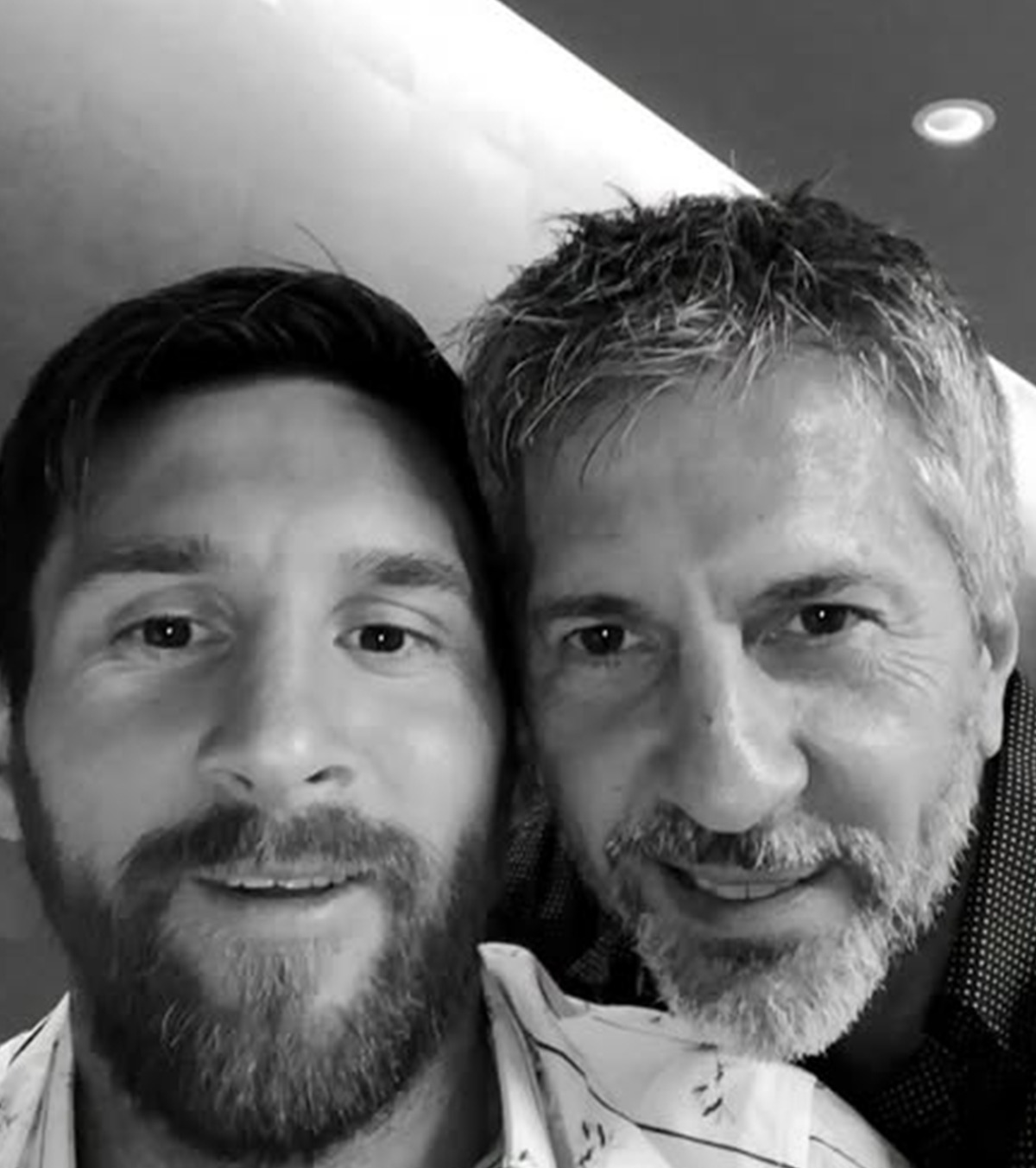 Lionel Messi și Jorge Messi