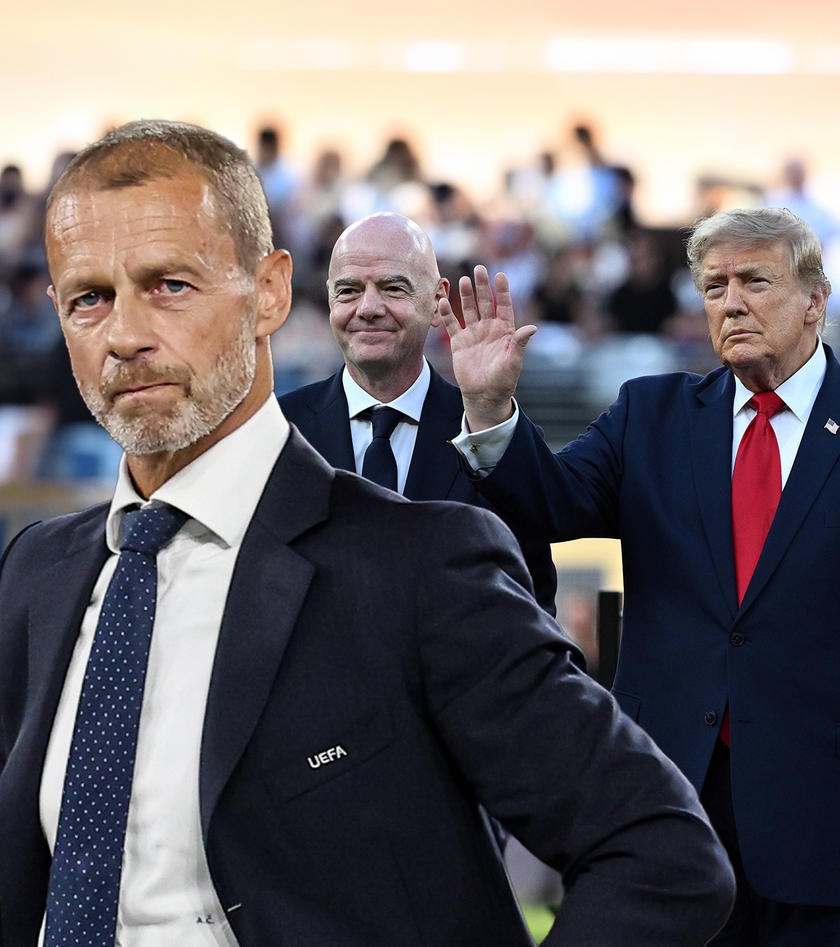 Ceferin, atac la Infantino  Șeful UEFA, despre  relația dintre elvețian și Trump:  „Ești naiv dacă crezi că ți-e prieten” » Întâmplarea care l-a șocat