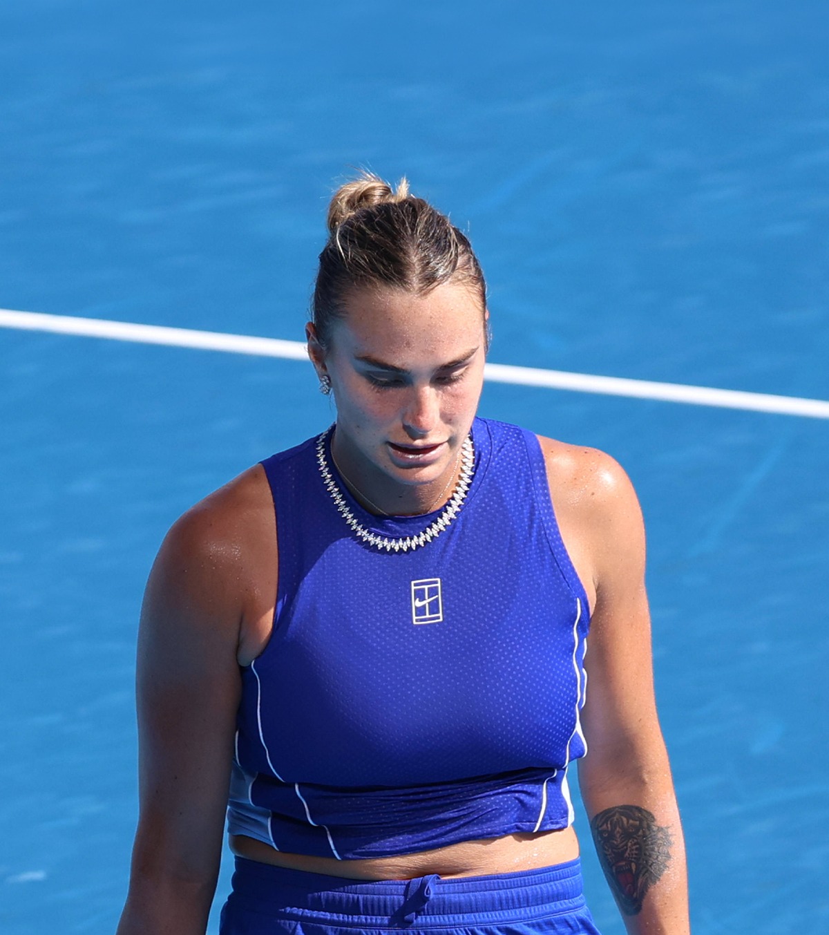 Continuă haosul la US Open    VIDEO.  Aryna Sabalenka, a oprit meciul:  „Cineva fumeză marijuana, faceți ceva”