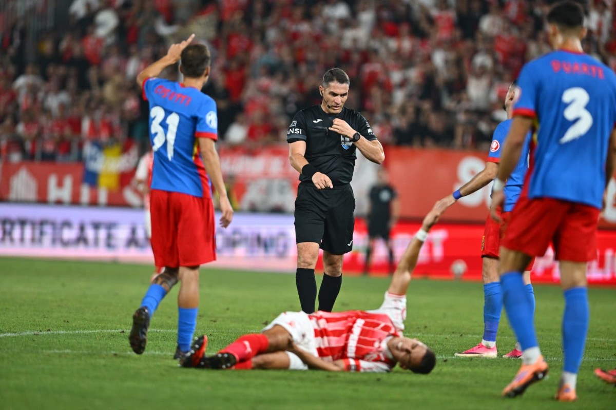 Dinamo - FCSB. Penalty-ul cerut de „câini” și decizia lui Istvan Kovacs (FOTO: Raed Krishan / GOLAZO.ro) 