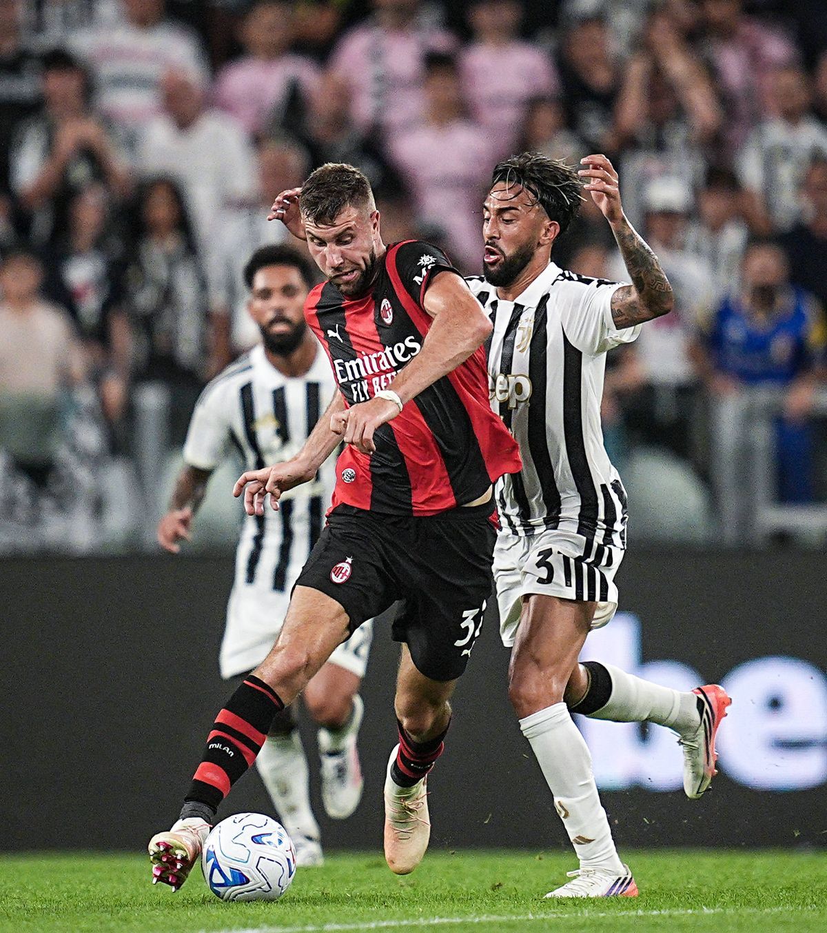 Juventus - AC Milan 1-1  Federico Gatti  a salvat-o pe „Bătrâna Doamnă”  în prelungiri! Jannik Sinner, spectator de lux