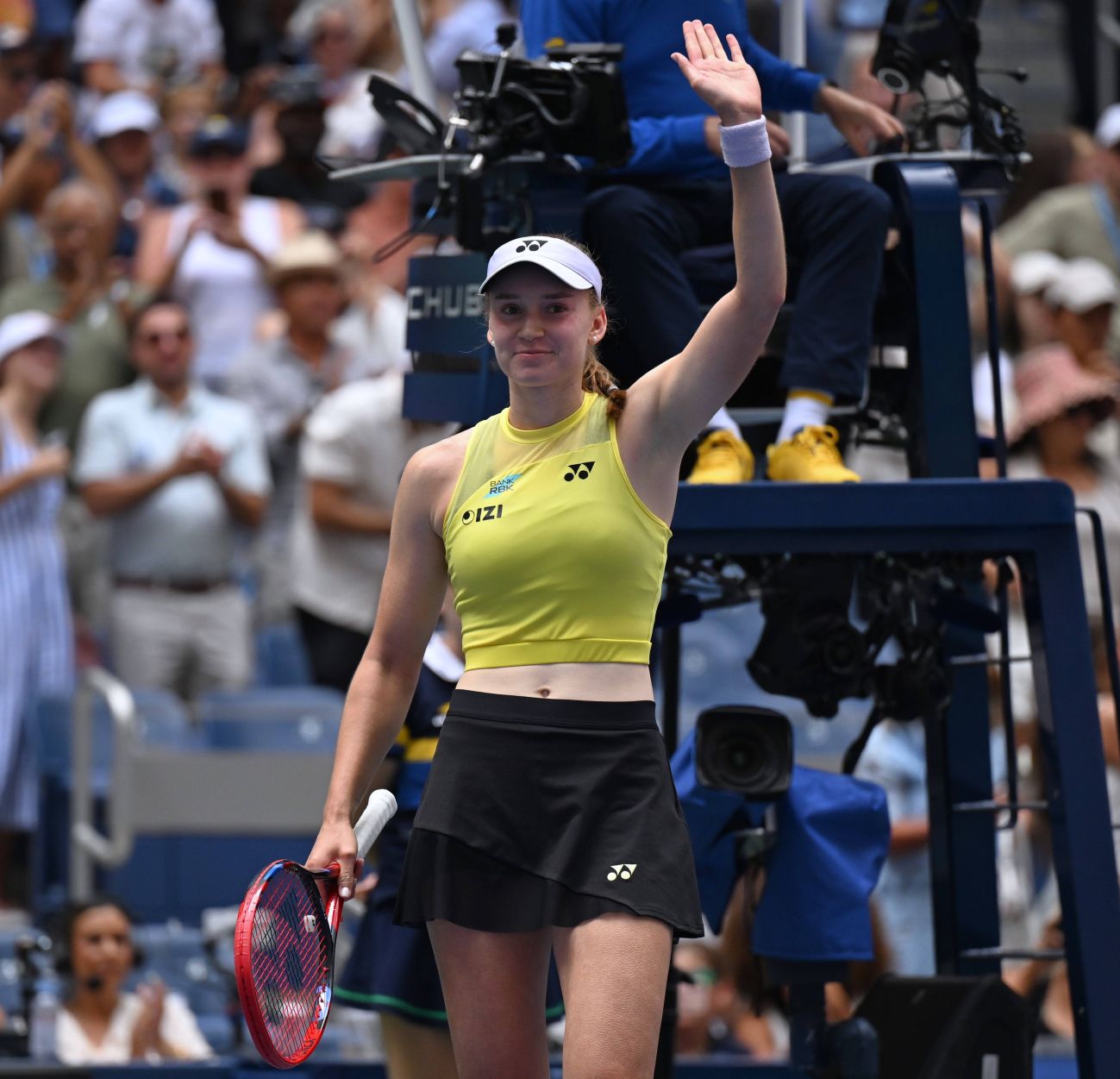 Rybakina, noul #1 mondial   VIDEO.   A devenit  al 30-lea lider WTA  din istorie după calificarea în semifinalele US Open