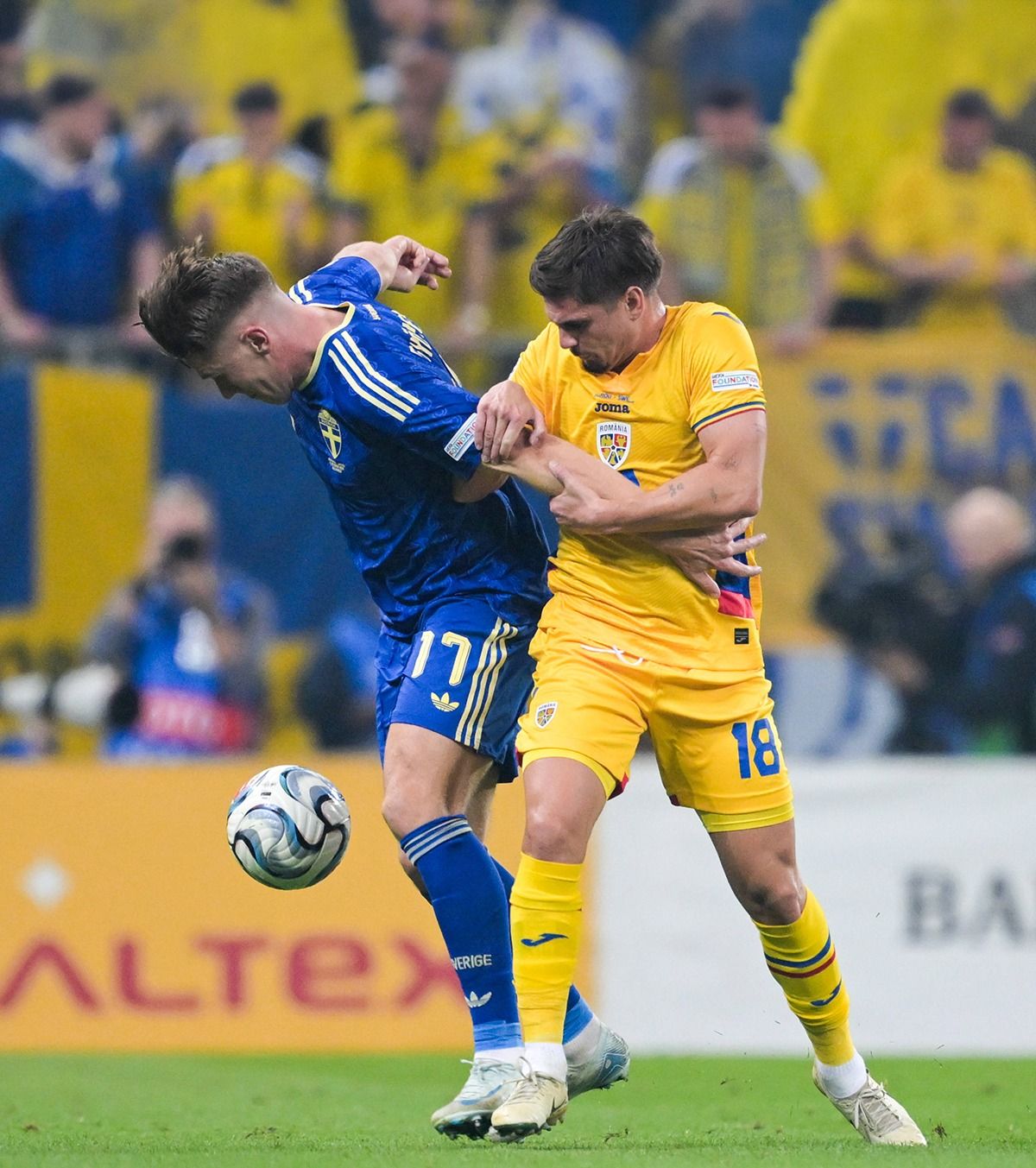 România a pierdut meciul cu Suedia pe Arena Națională