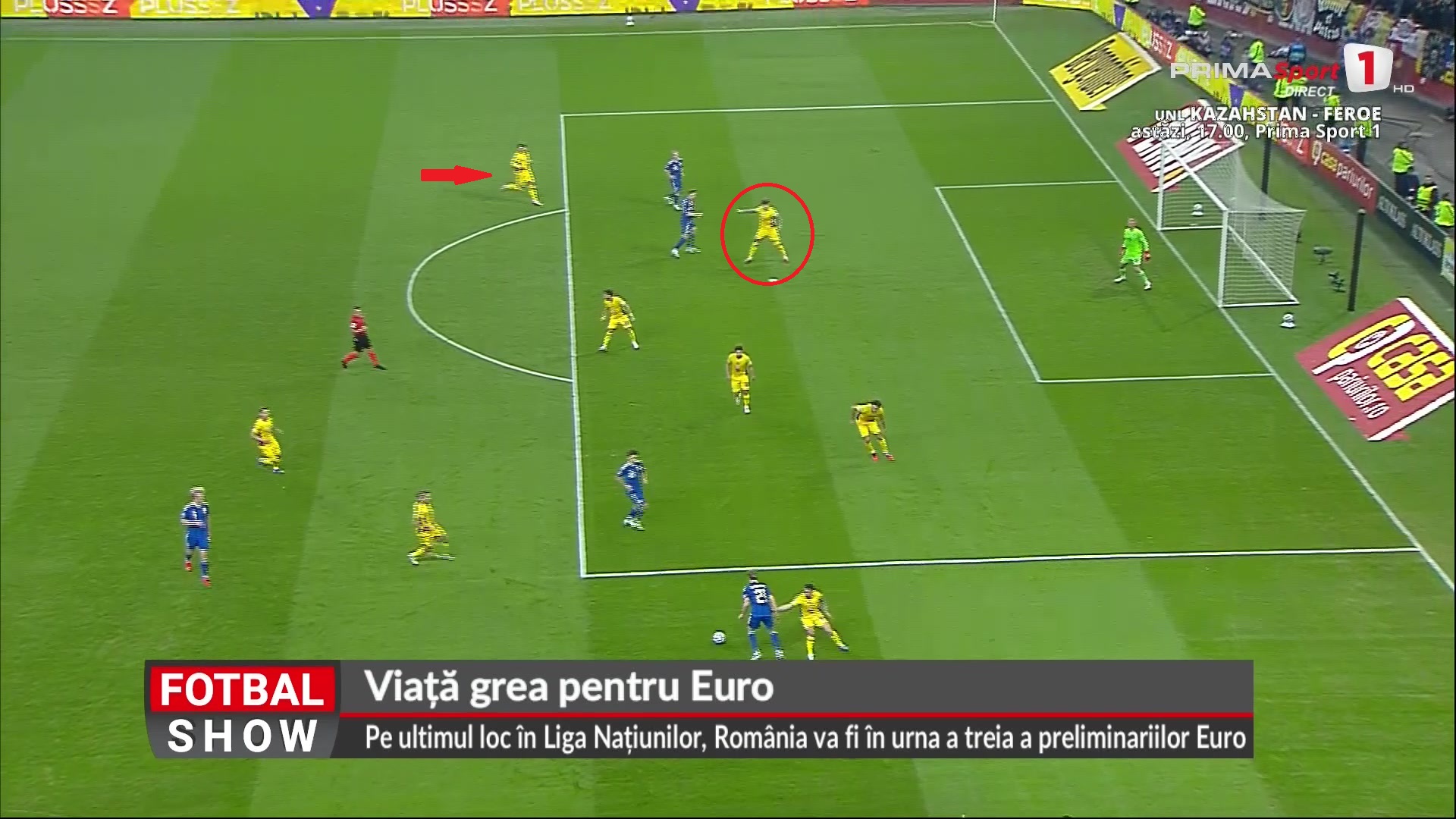 Momentul în care Coubiș îi face semn lui Rațiu să-l preia pe Nanasi