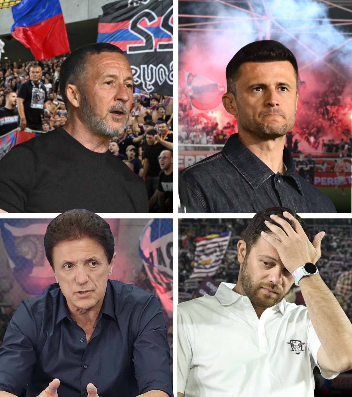 Dan Udrea  Care e, dacă există,  limita ultrașilor?  Iată cum răspund Rapid, Dinamo, FCSB și Farul!